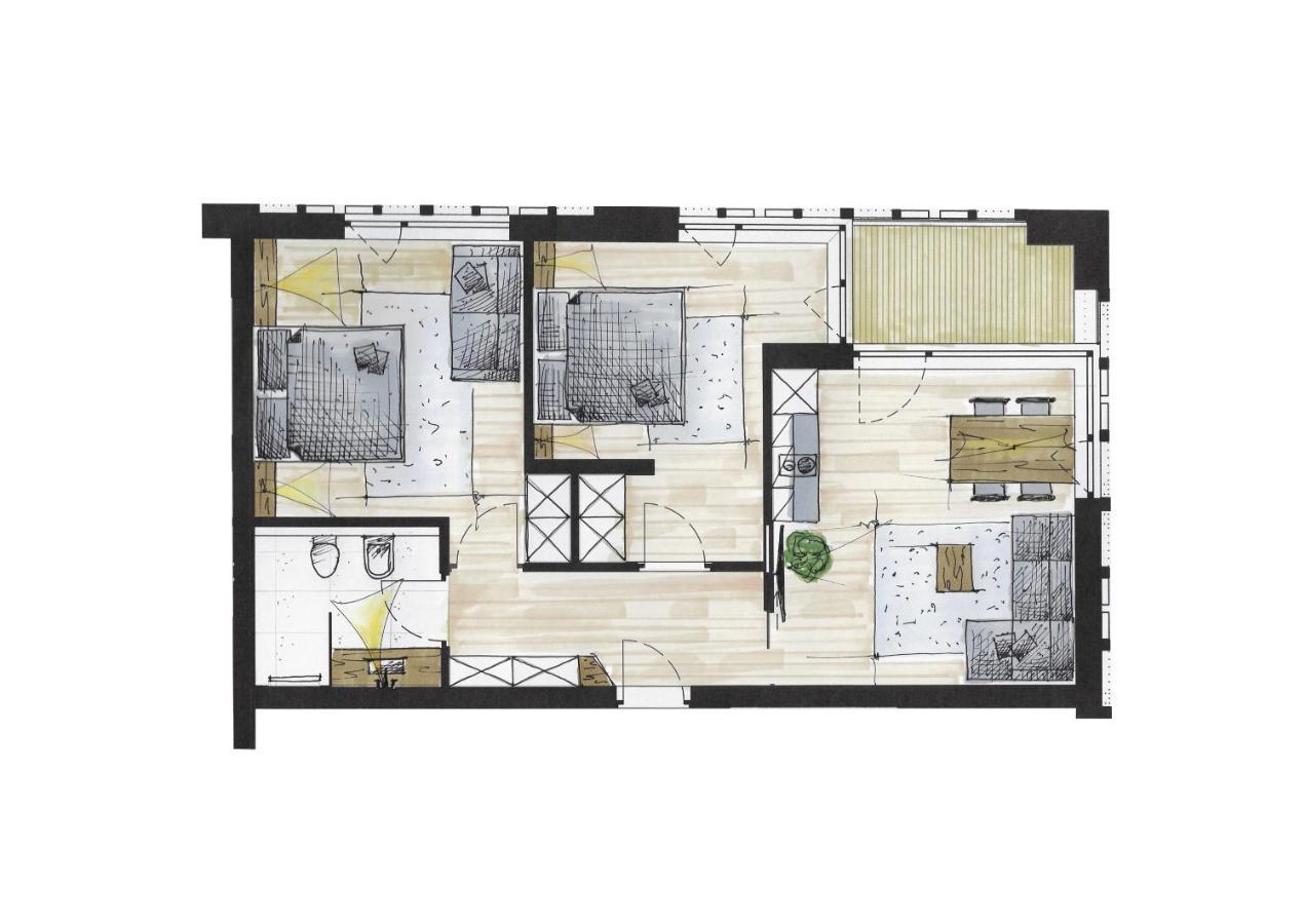 Plattnerhof Viums Daire Natz-Schabs Dış mekan fotoğraf